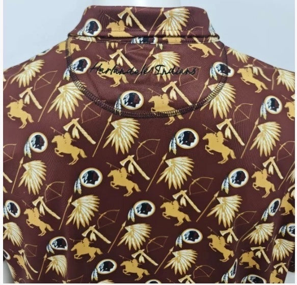 Harlandale Indians Custom Polo