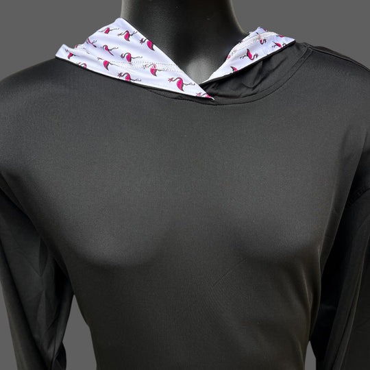 Midnight Flamingo Hoodie