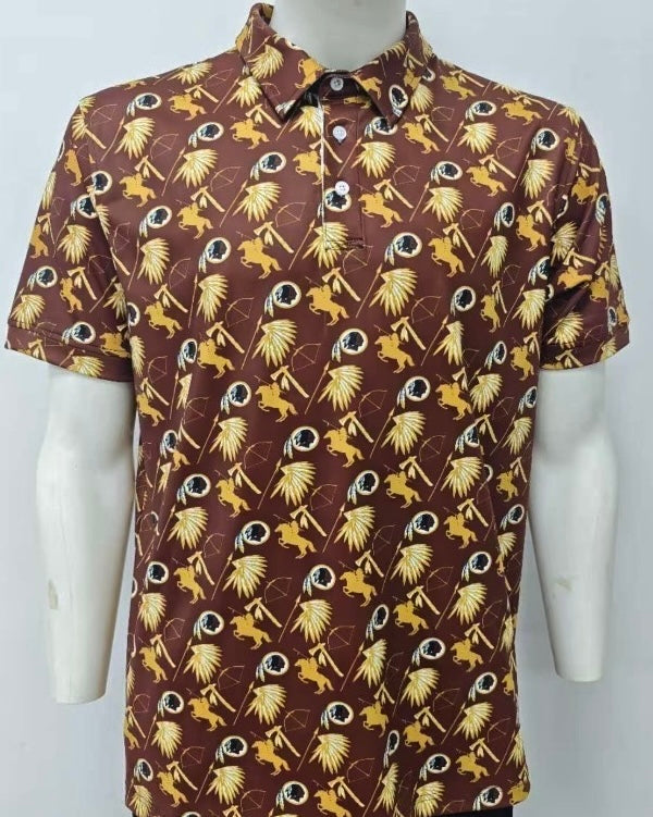 Harlandale Indians Custom Polo