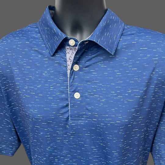 Navy Fusion Polo