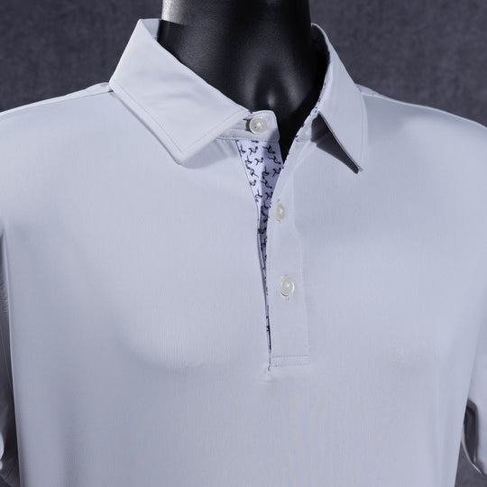 The Classic Grey Polo