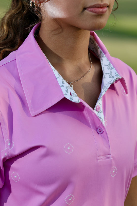 Women’s Pink Alamo Polo