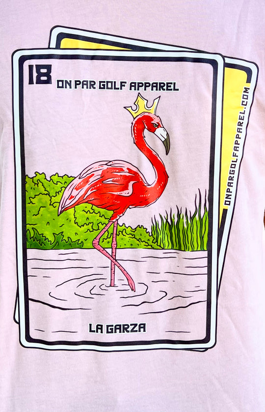 PINK LA GARZA TEE