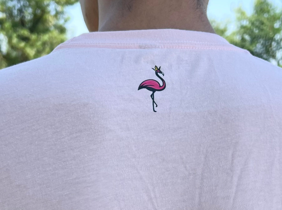PINK LA GARZA TEE