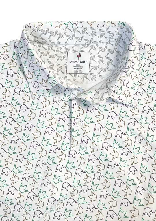 Mardi Gras Crown Polo