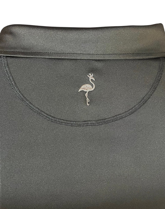 Silver and Black Polo