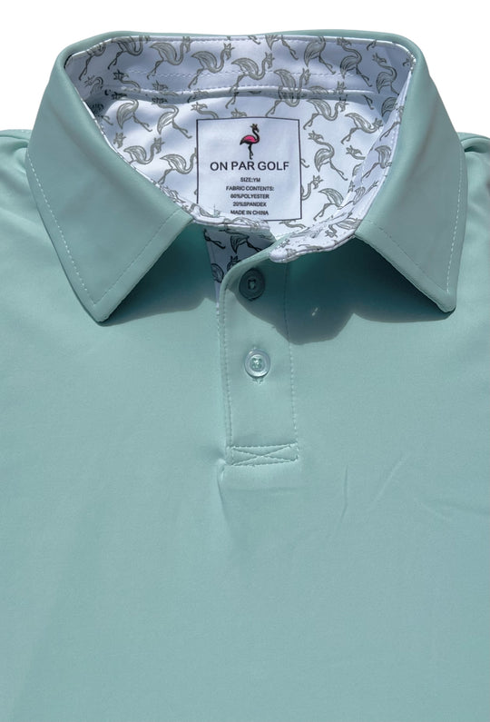 Youth Classic Mint Polo