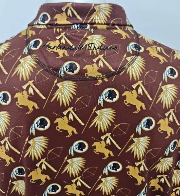 Harlandale Indians Custom Polo